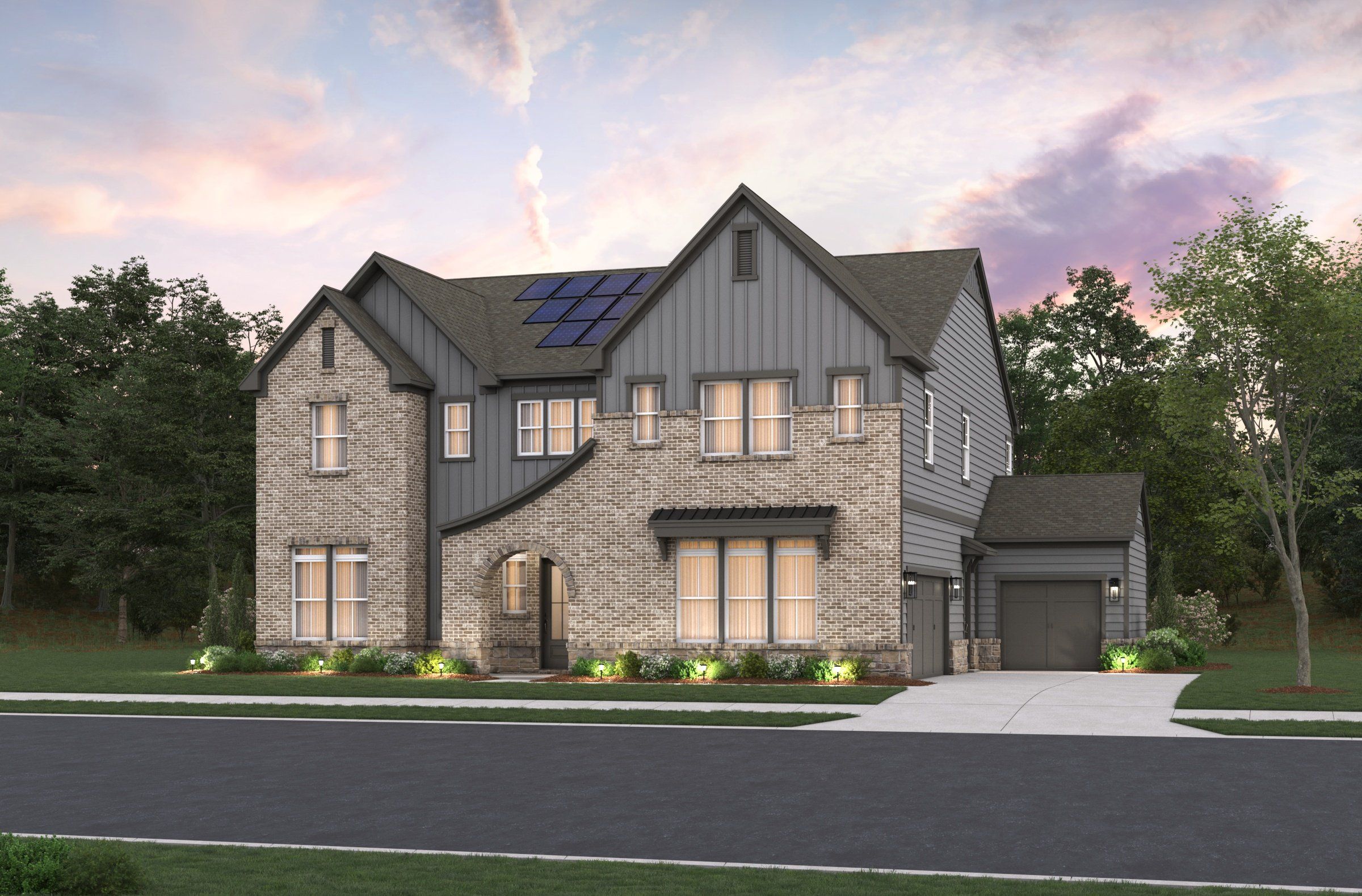Satilla - Estates at Daves Creek: Cumming, Georgia - Beazer Homes