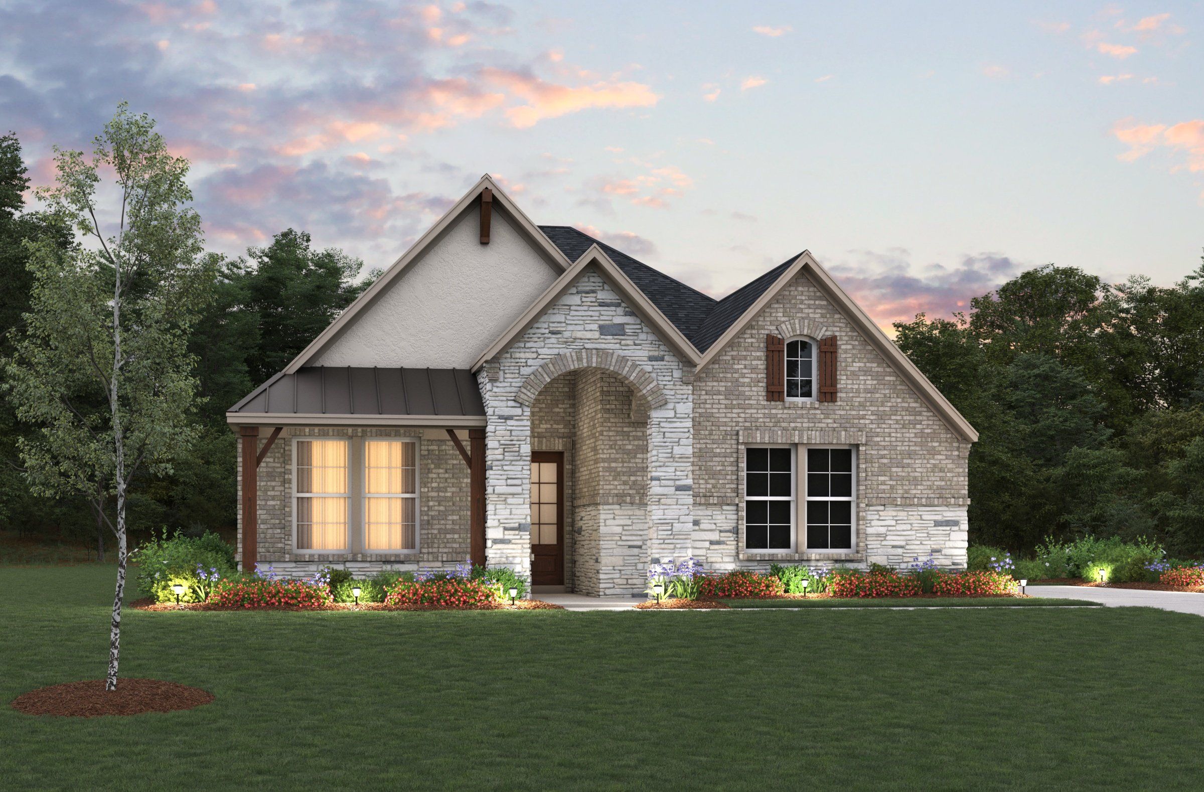 Palmetto - Timber Hollow: Magnolia, Texas - Beazer Homes