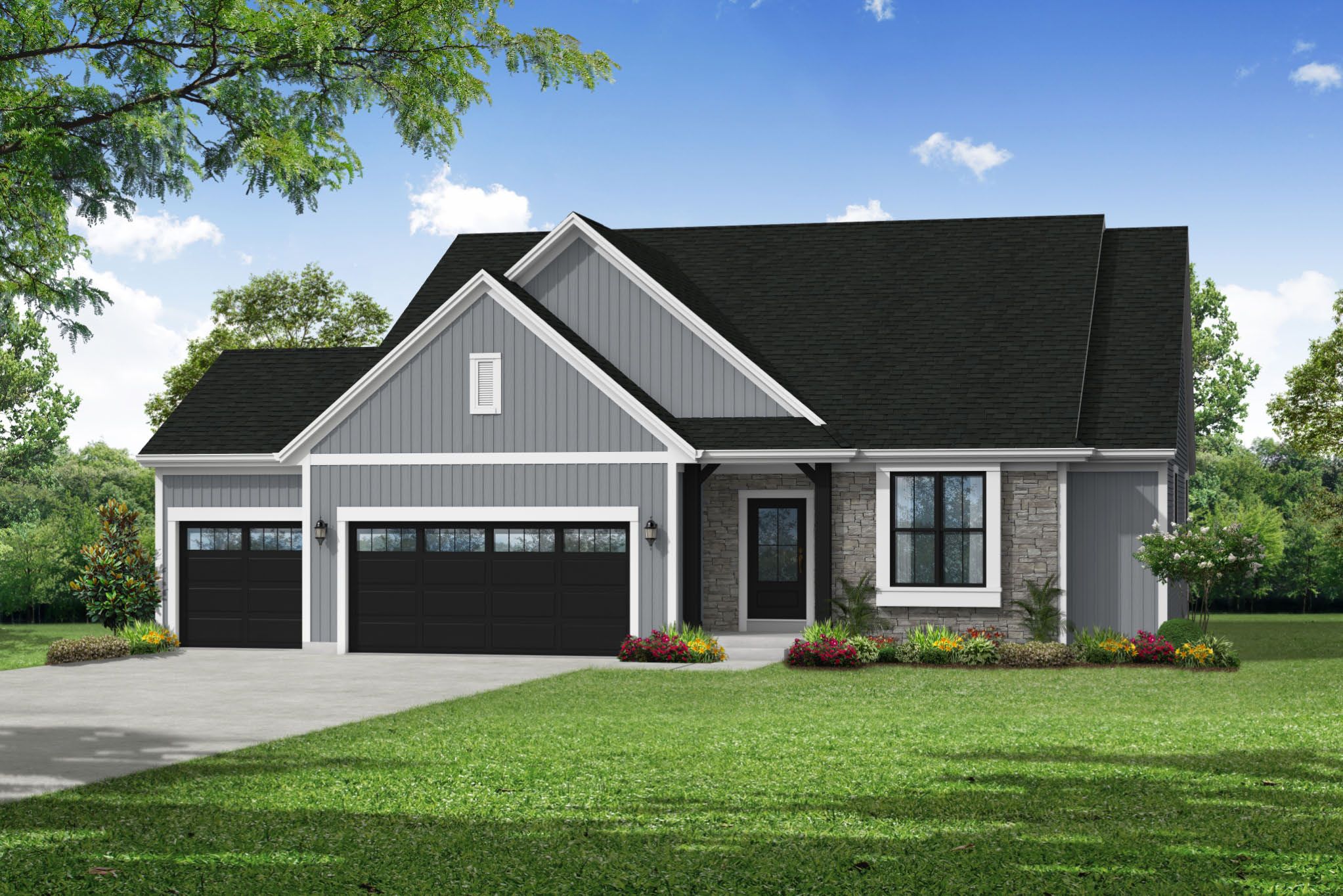 The Lauren, Plan 1851 - Skyline: Waukesha, Wisconsin - Bielinski Homes, Inc.