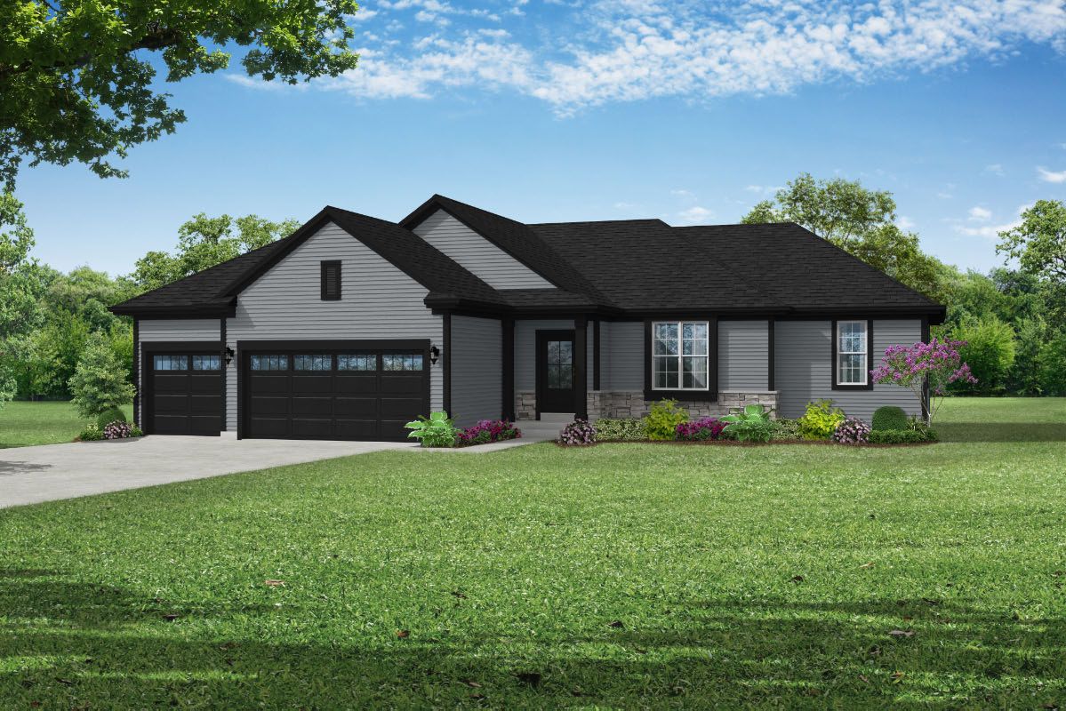 The Rylee, Plan 1654 - Lake Bluff: East Troy, Wisconsin - Bielinski Homes, Inc.