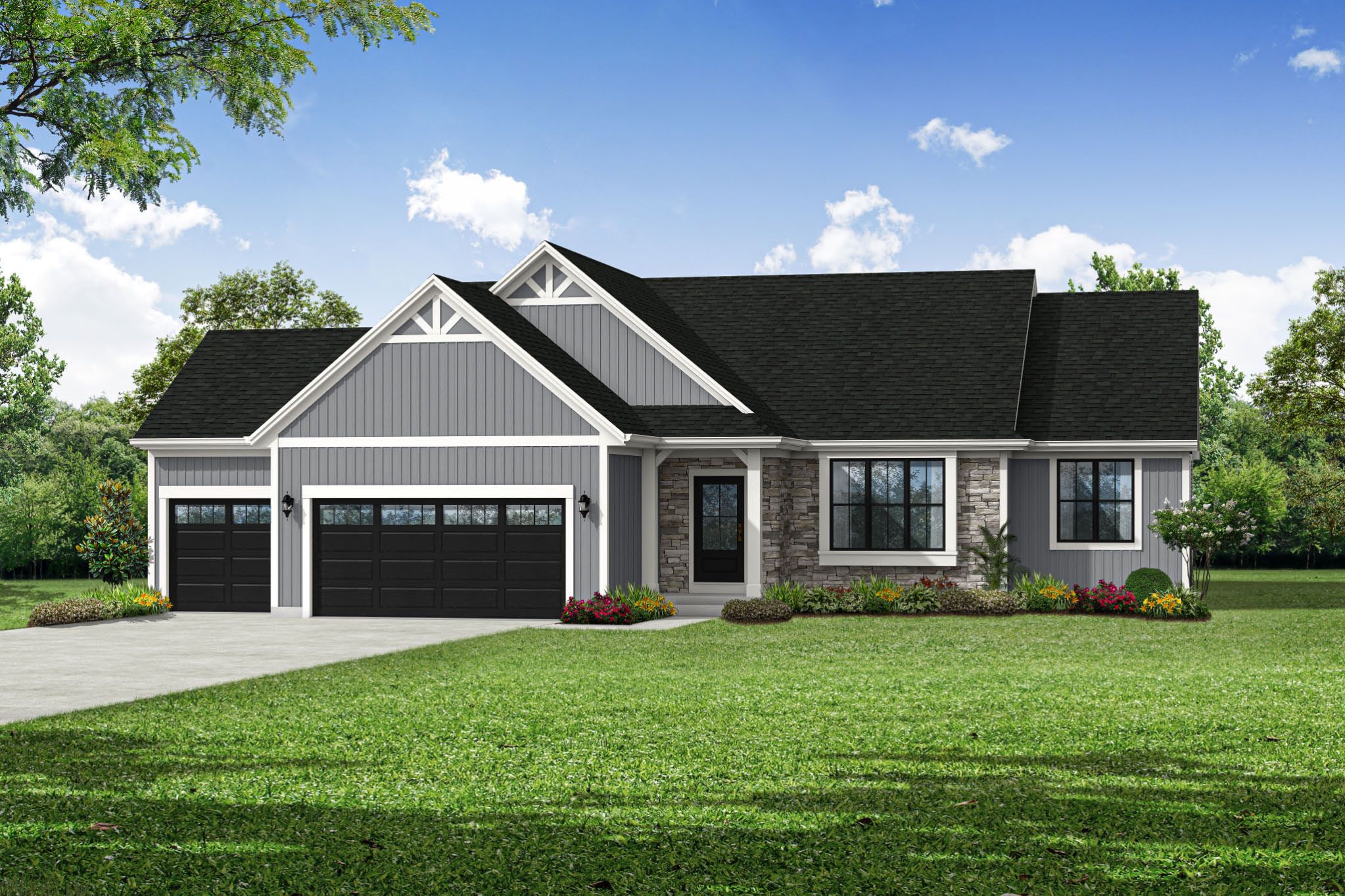 The Rylee, Plan 1809 - Skyline: Waukesha, Wisconsin - Bielinski Homes, Inc.