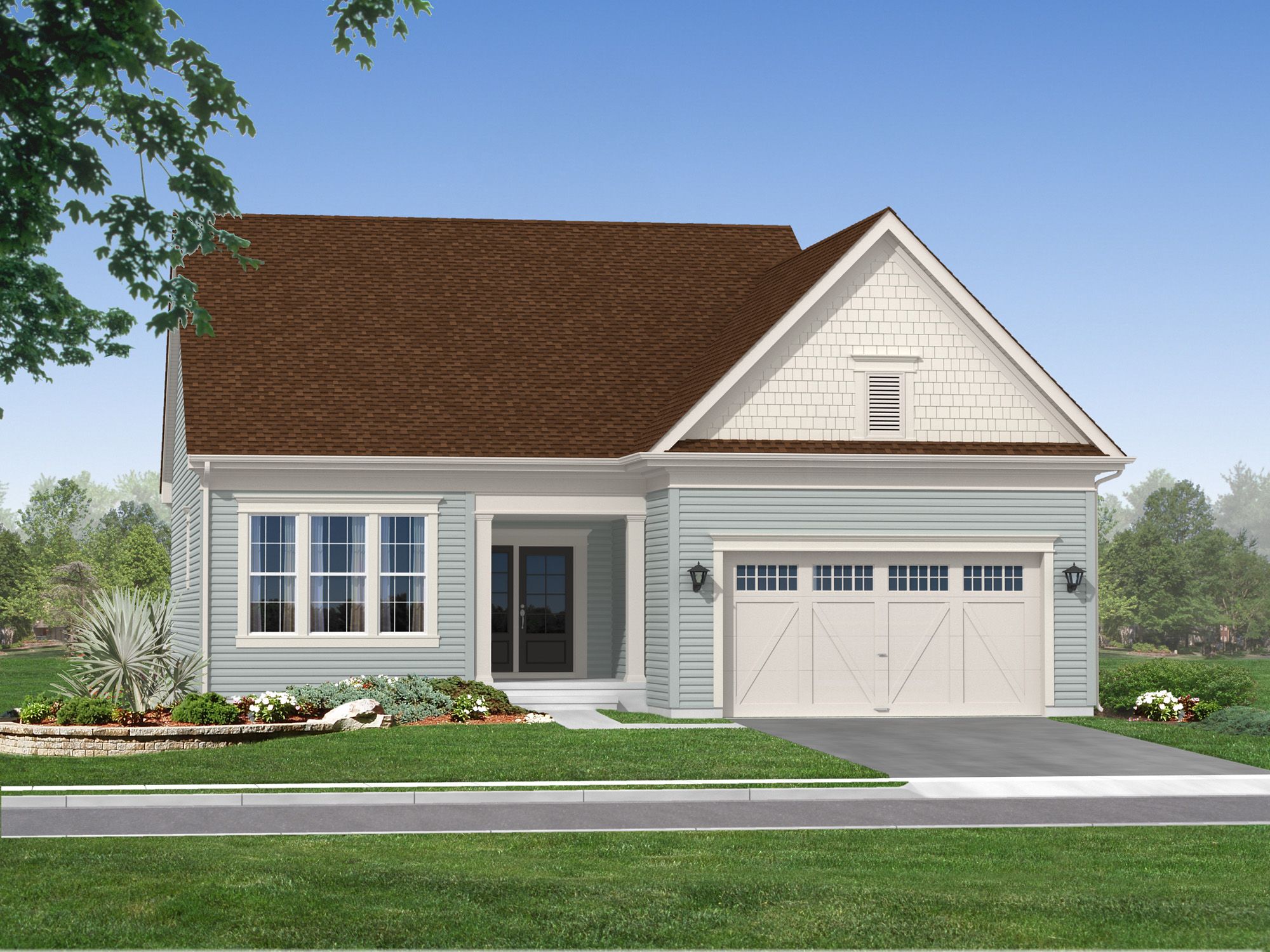 The Brando - 55+ - Parks Edge at Bayberry 55+: Middletown, Delaware - Blenheim Homes, L.P.