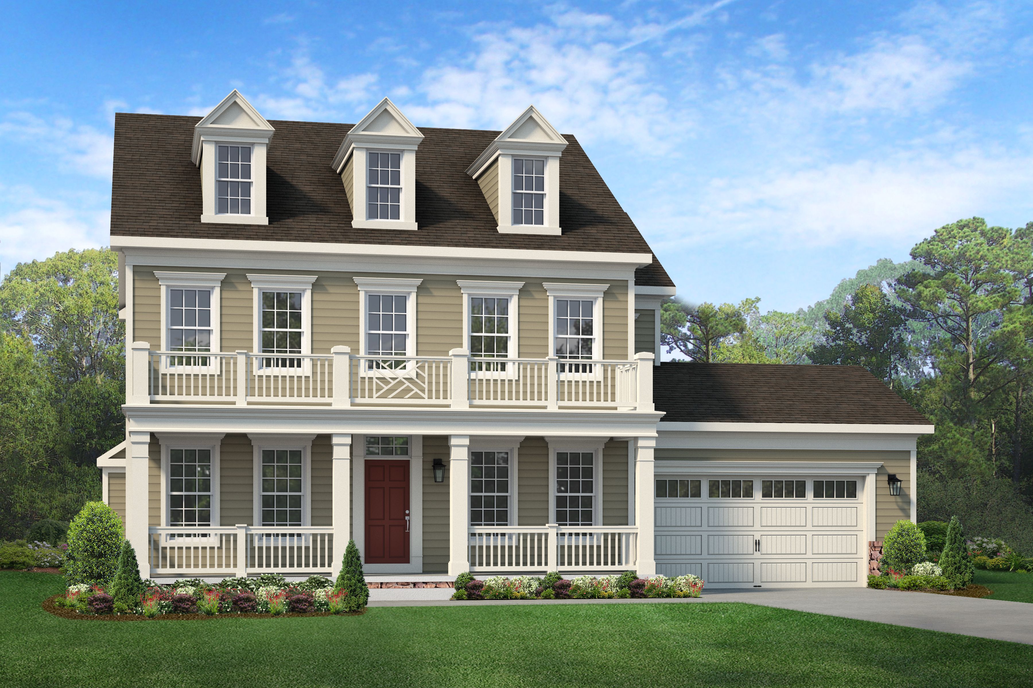 The Adams II - The Overlook at Bayberry: Middletown, Delaware - Blenheim Homes, L.P.