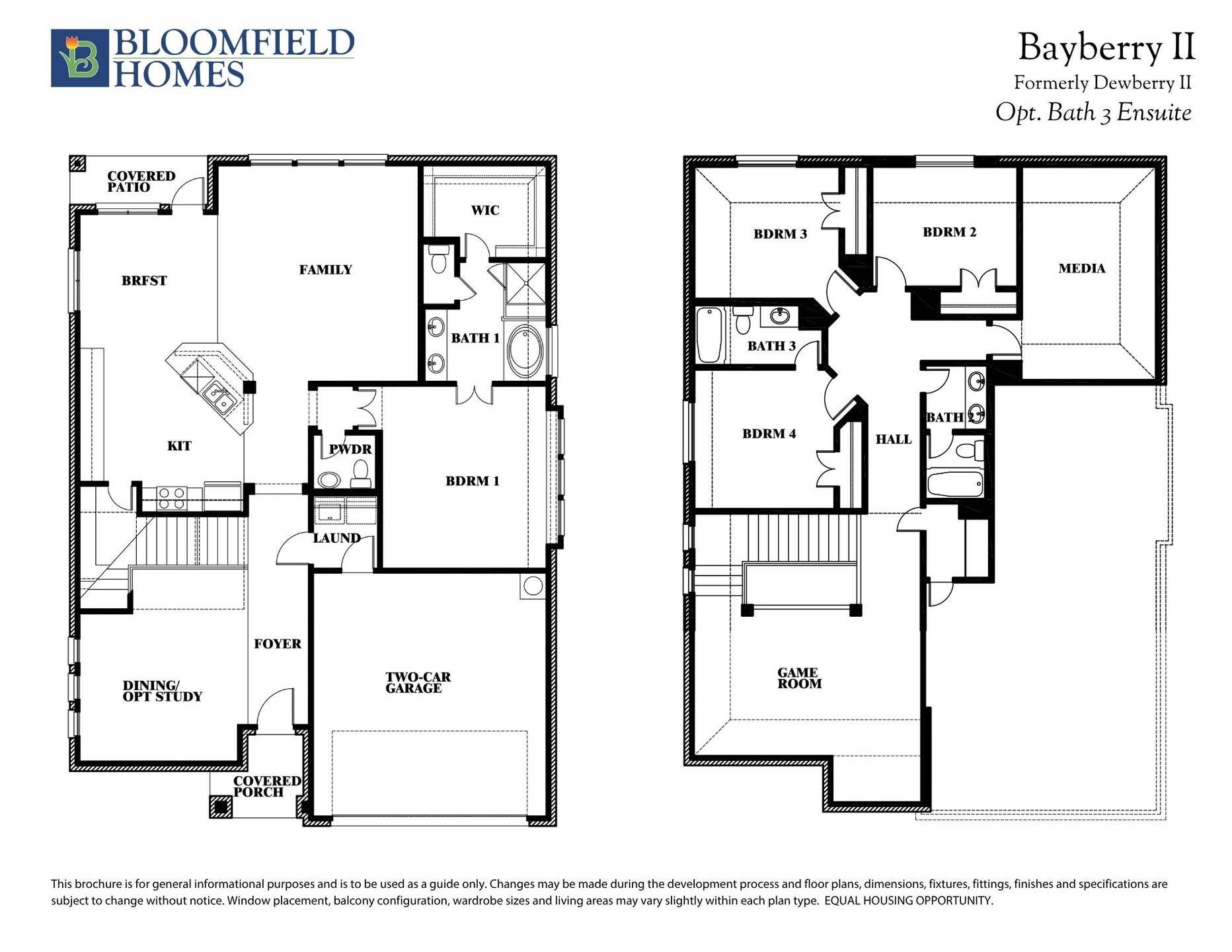 Bayberry II with Optional Bath 3 Ensuite