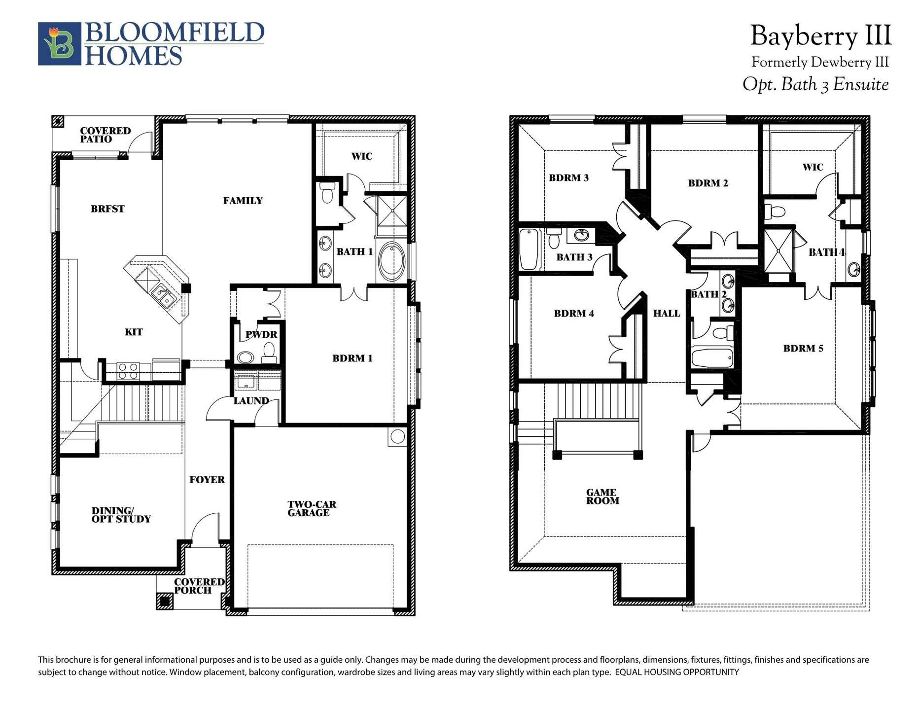Bayberry III with Optional Bath 3 Ensuite