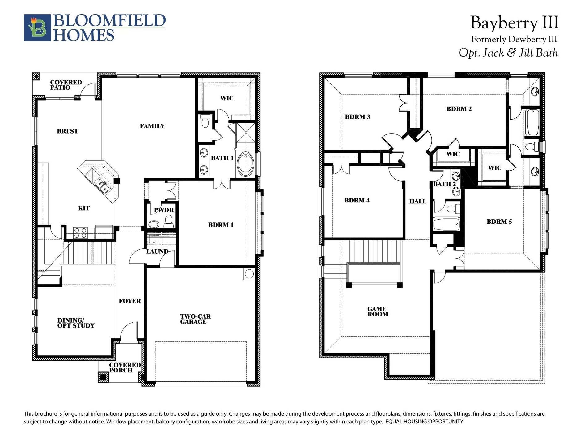 Bayberry III with Optional Jack & Jill Bath