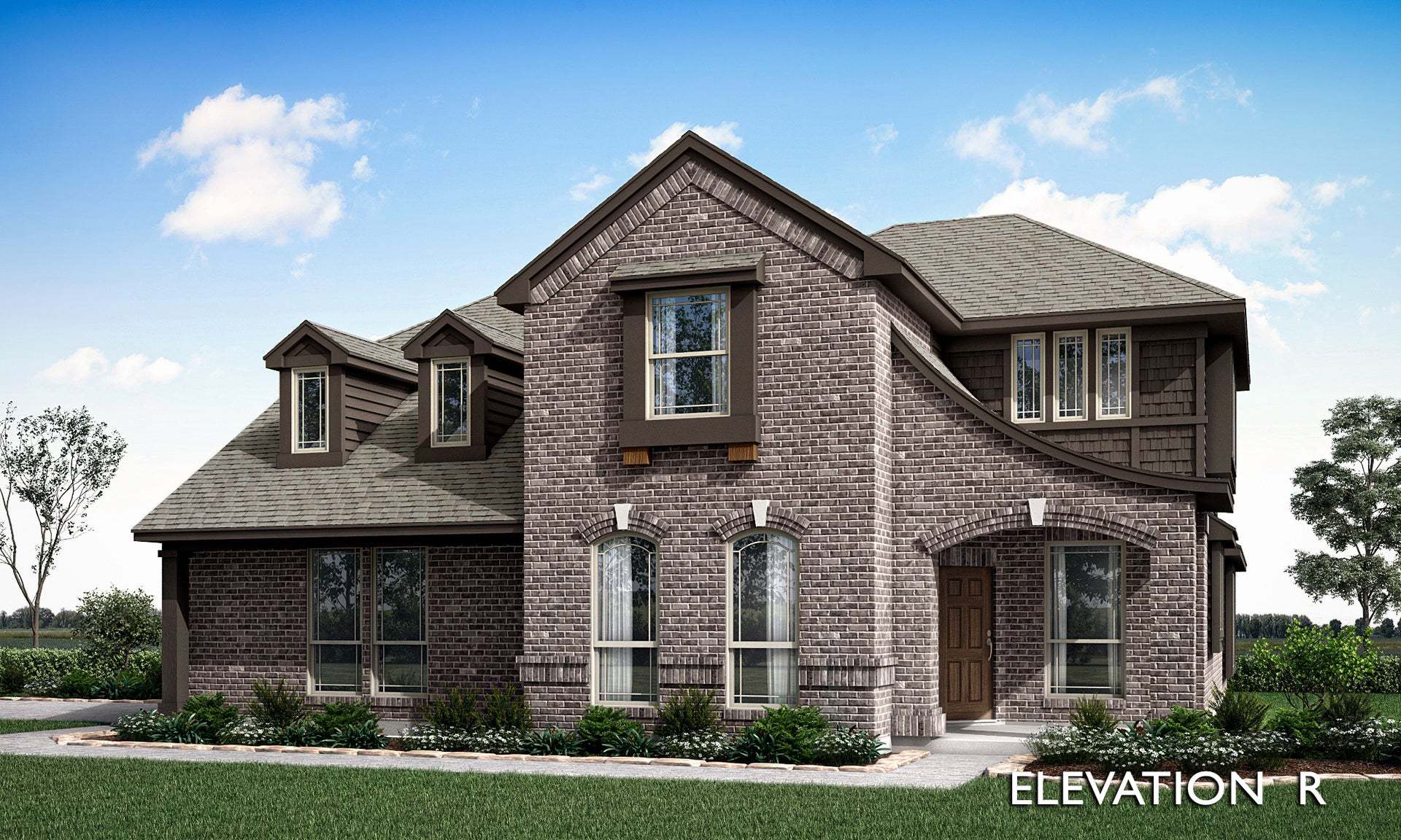Magnolia Side Entry - Mockingbird Hills: Joshua, Texas - Bloomfield Homes