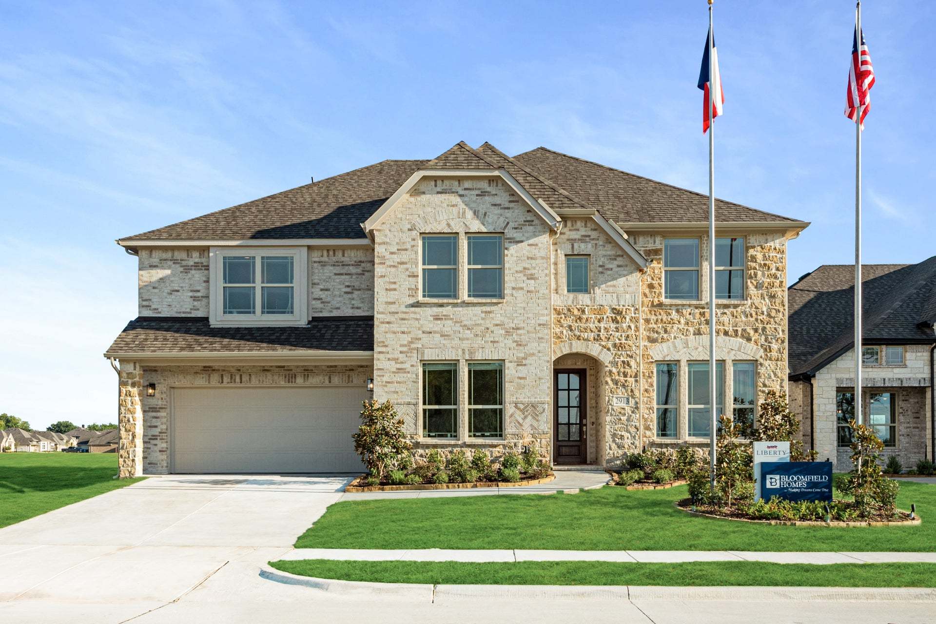 Liberty por Bloomfield Homes en Dallas Texas