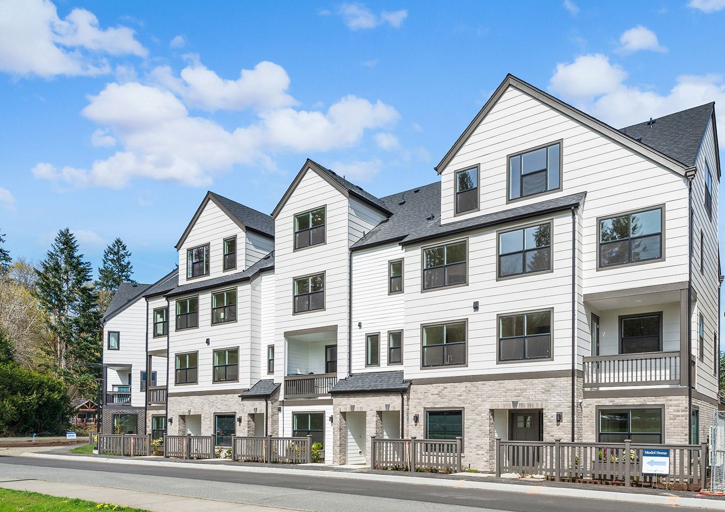 casa en Towns on 7th por Blue Fern Homes