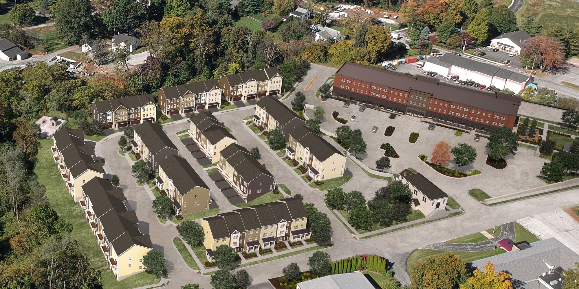 Townes at Kennett Pointe por Montchanin Builders en Philadelphia Pennsylvania