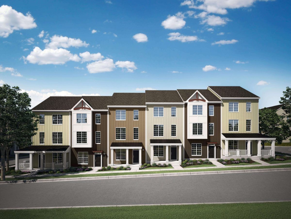 The Franklin - Townes at Kennett Pointe: Kennett Square, Pennsylvania - Montchanin Builders