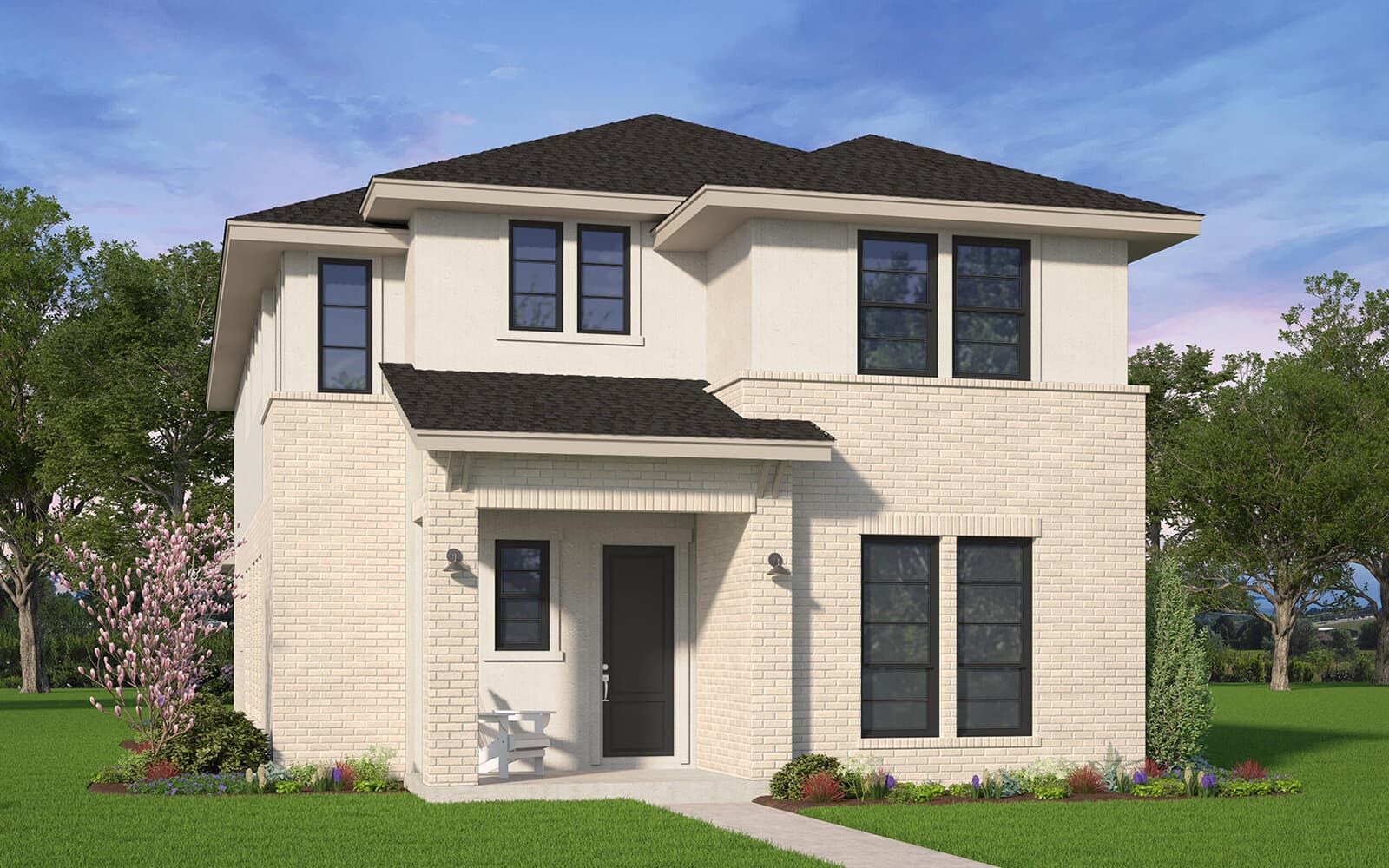 40' Traditional Homes at The Grove Frisco por Brookfield Residential en Dallas Texas