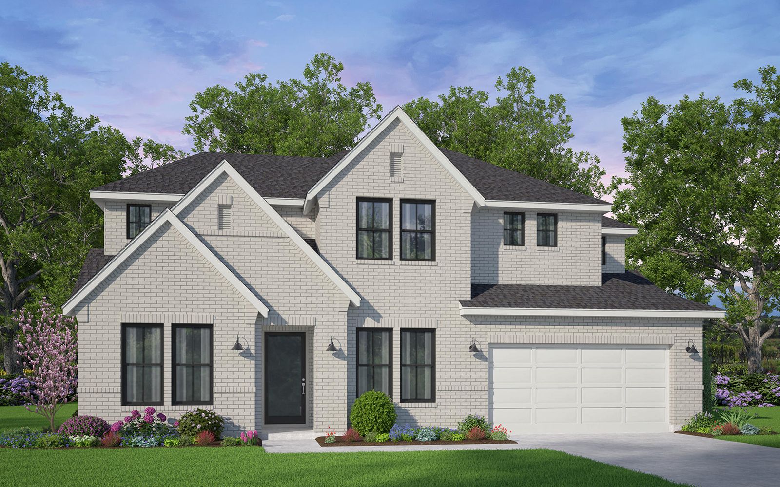60' Traditional Homes at Midline por Brookfield Residential en Houston Texas