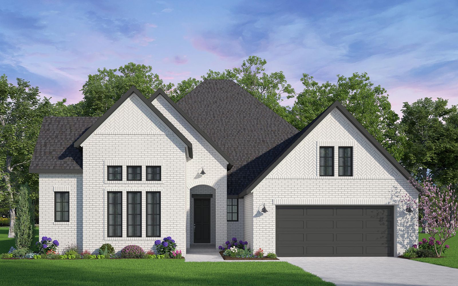 casa en 60' Traditional Homes at Midline por Brookfield Residential