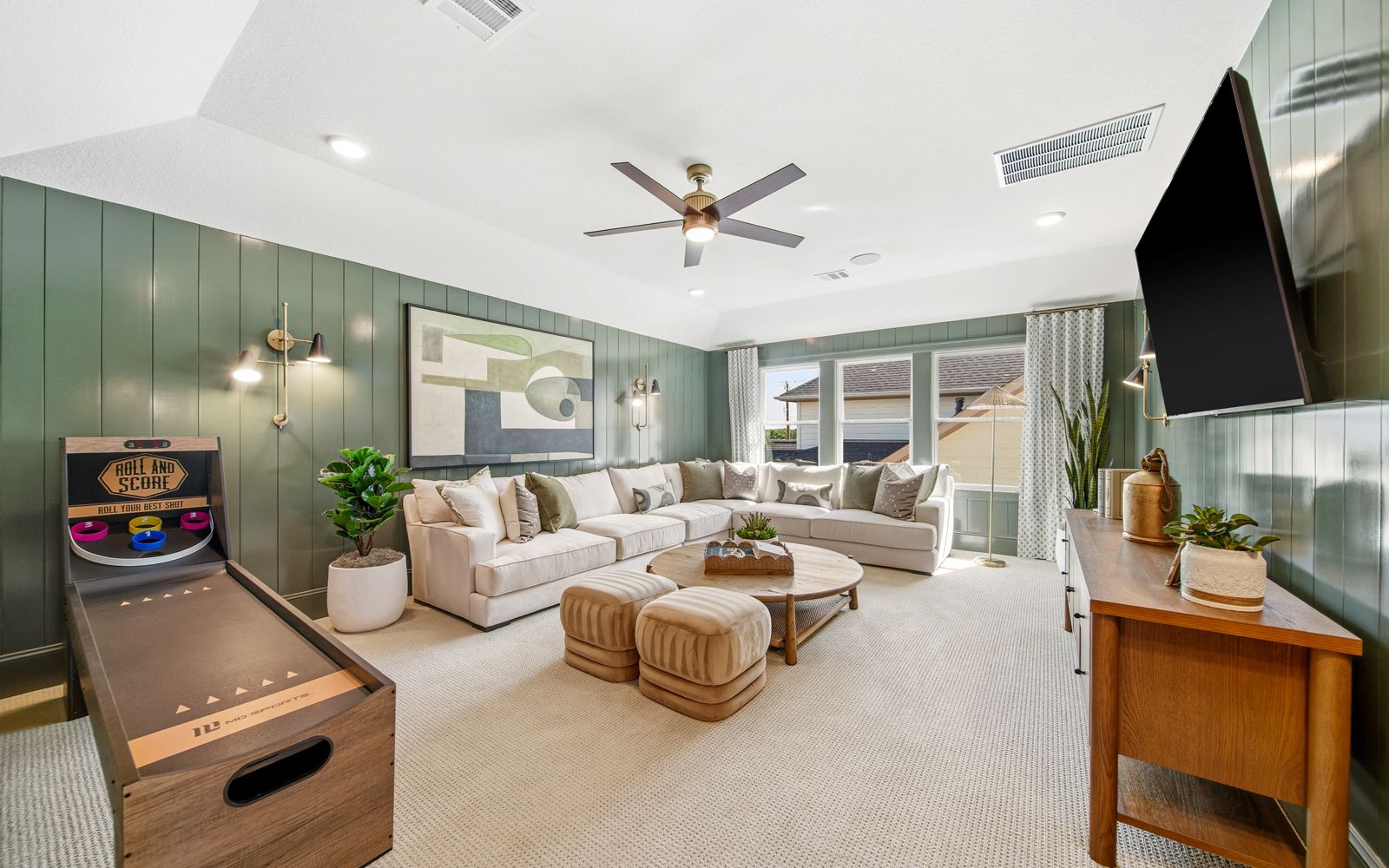 casa en 60' Traditional Homes at Midline por Brookfield Residential