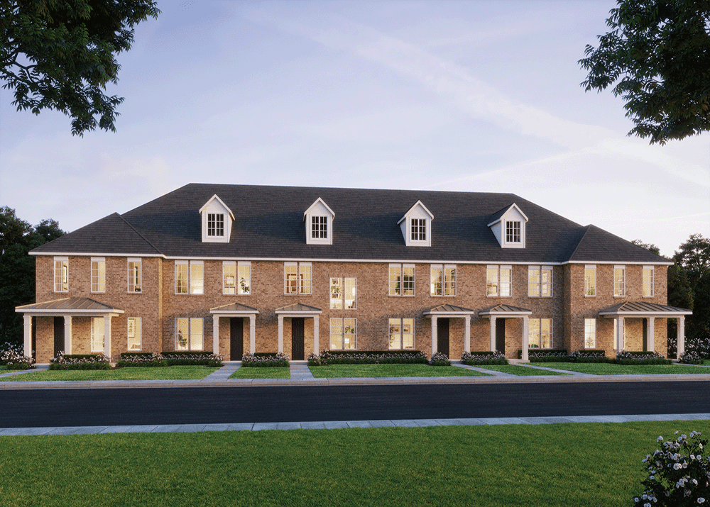 Hansen - Village on Main Street: Frisco, Texas - CB JENI Homes