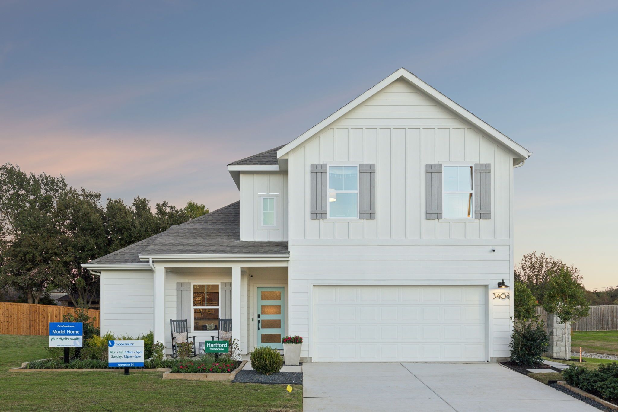 Kings Way por Cambridge Homes en Dallas Texas