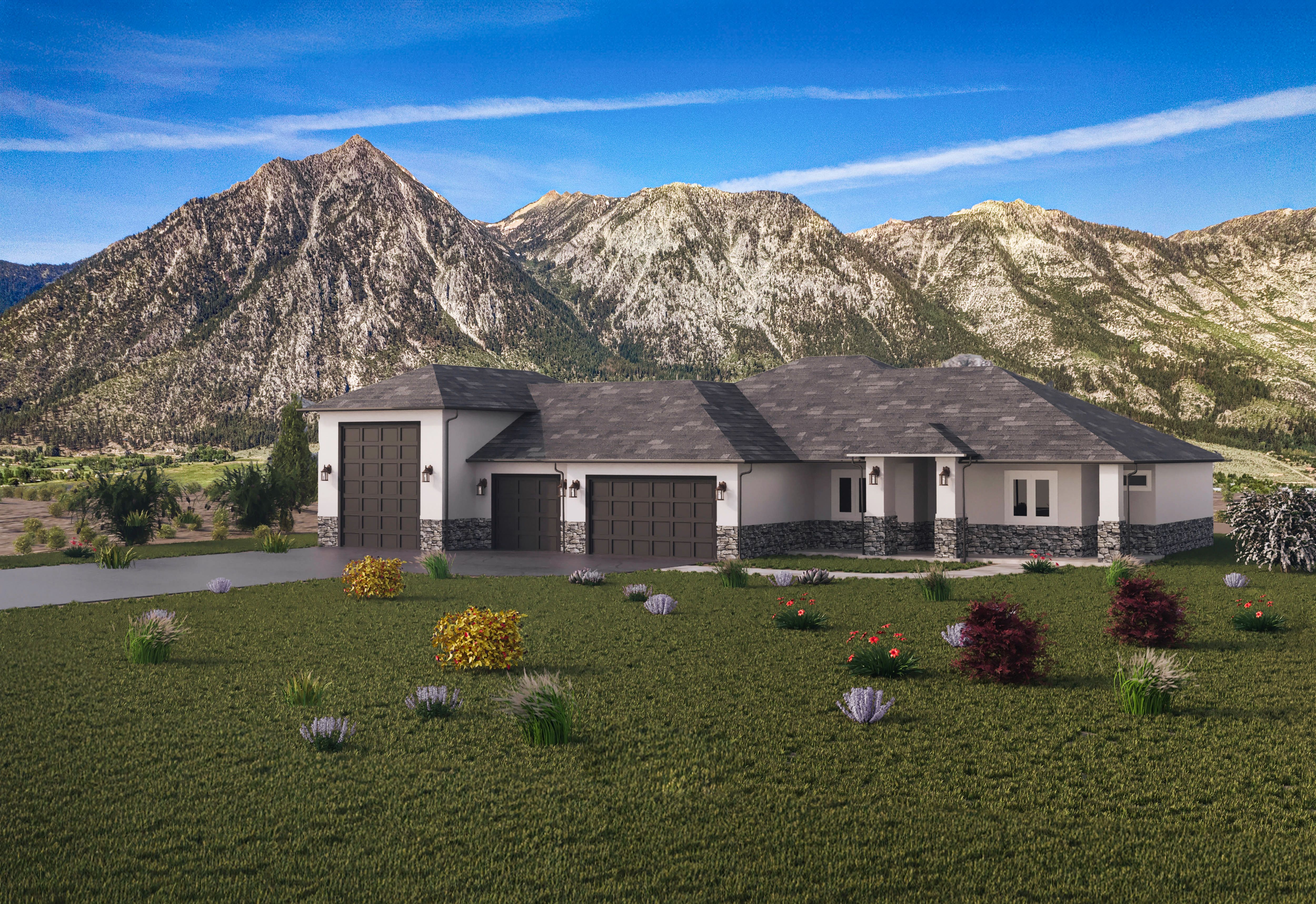 Carson Valley por Carter Hill Homes en Reno Nevada