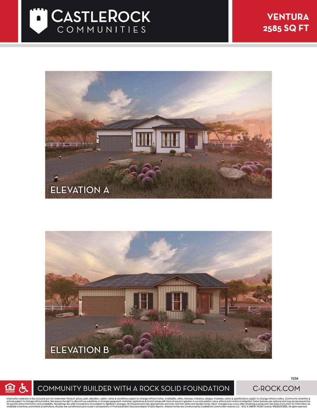 Ventura Elevations (AZ)
