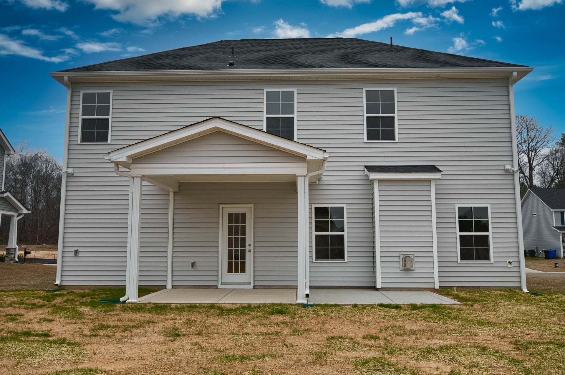Covered Porch with Patio Option