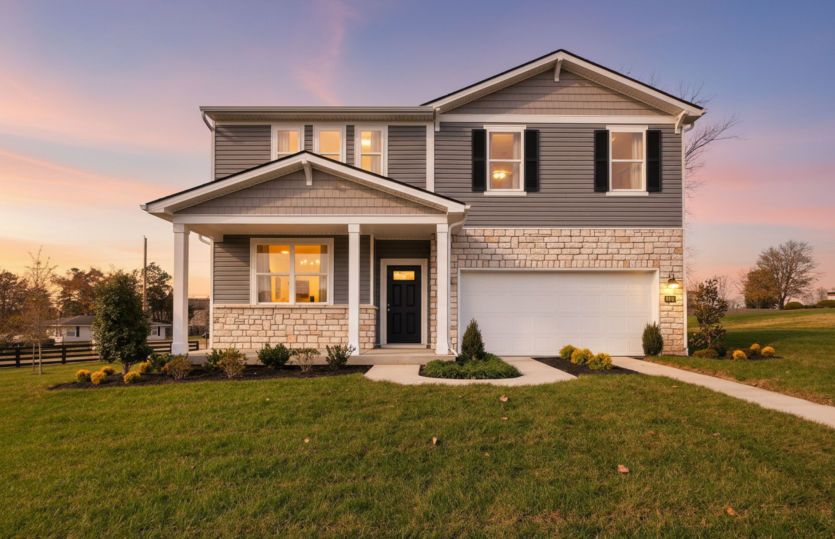 Hampton - Woods at Grey Oaks: Louisville, Kentucky - Centex Homes