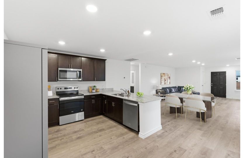 Spacious kitchen *photo depicts features that may vary in actual home