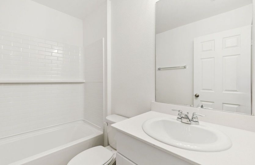 Secondary bathroom