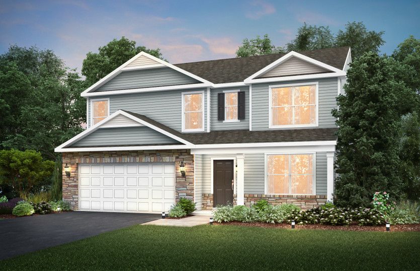 Crisfield - Bloomfield Hills: South Bloomfield, Ohio - Centex Homes