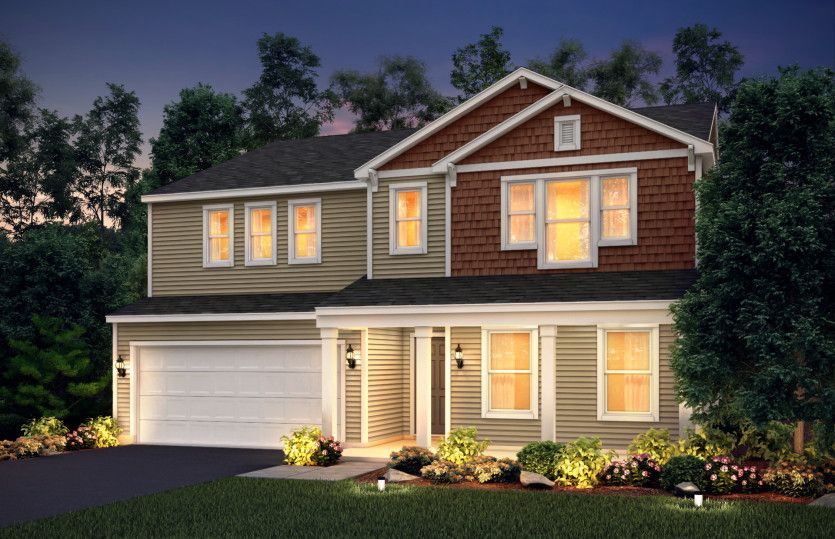 Mitchell - Clover Run: Galloway, Ohio - Centex Homes