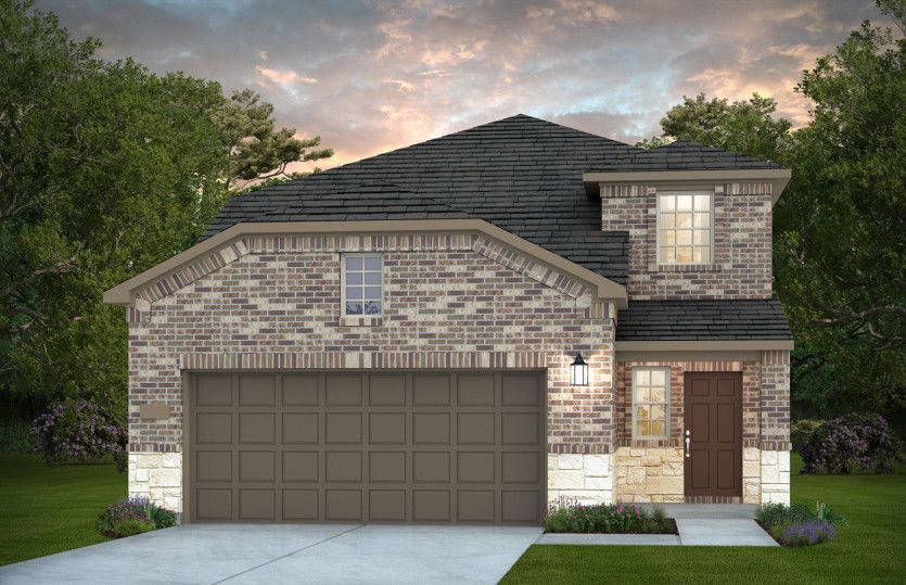 Fentress - The Pines At Seven Coves: Willis, Texas - Centex Homes