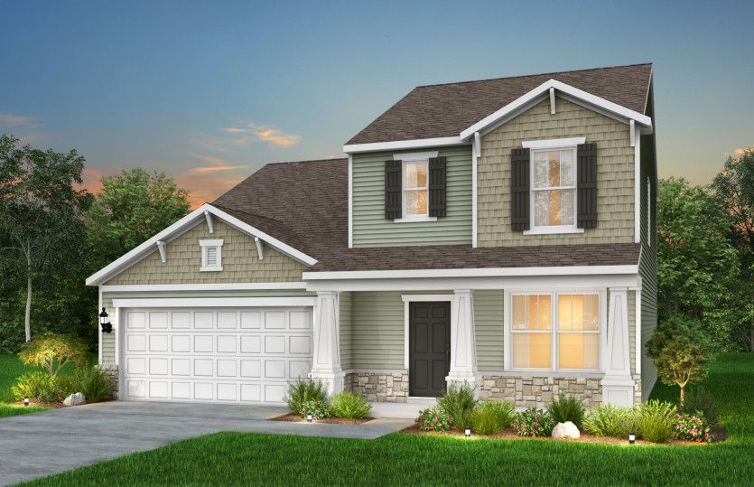Oakdale - Clover Run: Galloway, Ohio - Centex Homes