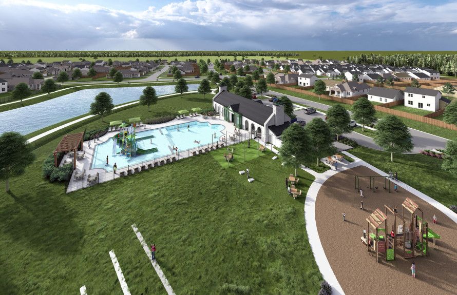 casa en The Courtyards at Stokesbury por Centex Homes