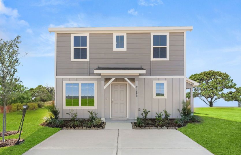 Davilla - The Courtyards at Stokesbury: Waller, Texas - Centex Homes