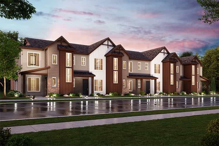 The Townes at Skyline Ridge por Century Communities en Denver Colorado
