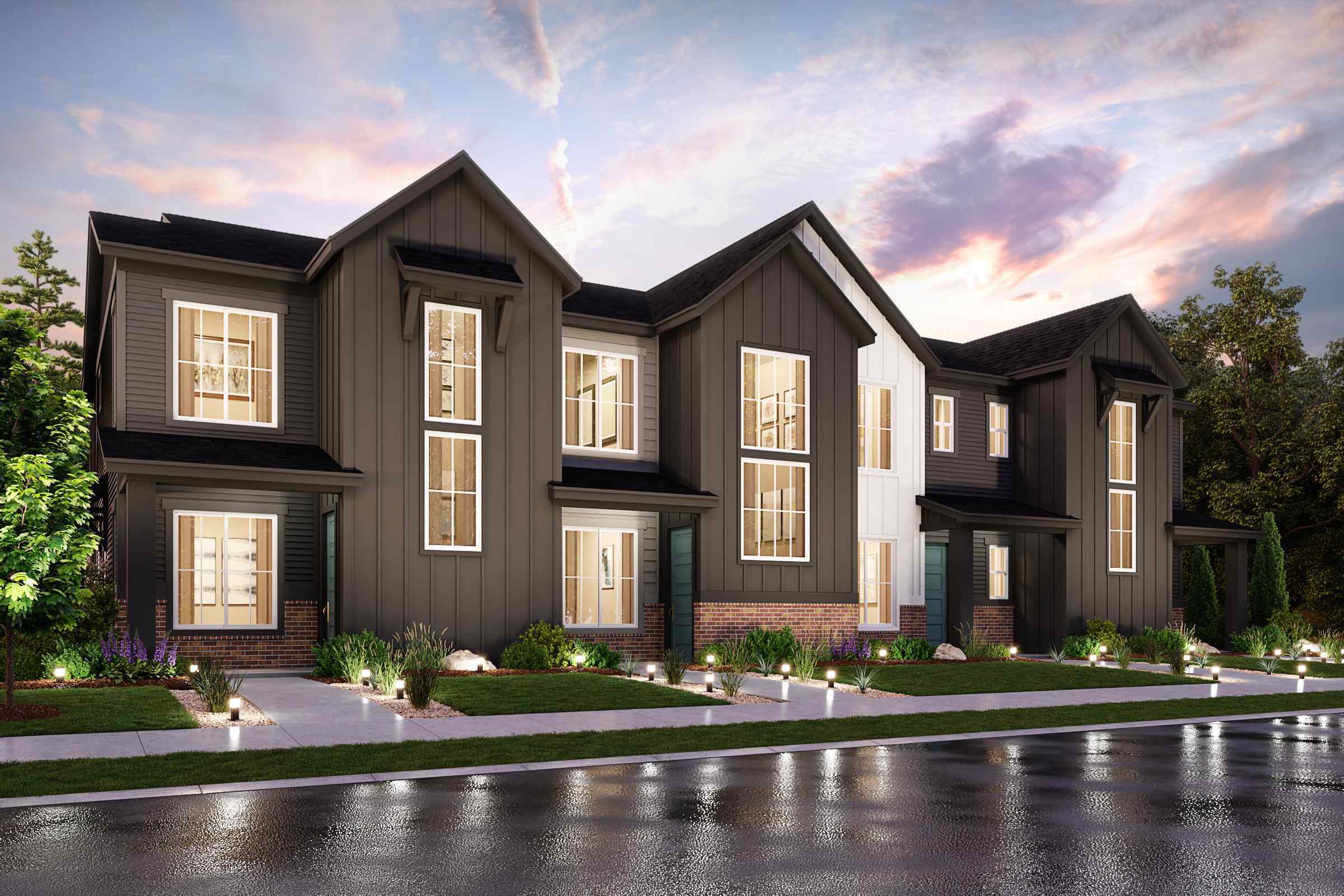 Avalon | Residence 202R - The Townes at Skyline Ridge: Castle Pines, Colorado - Century Communities