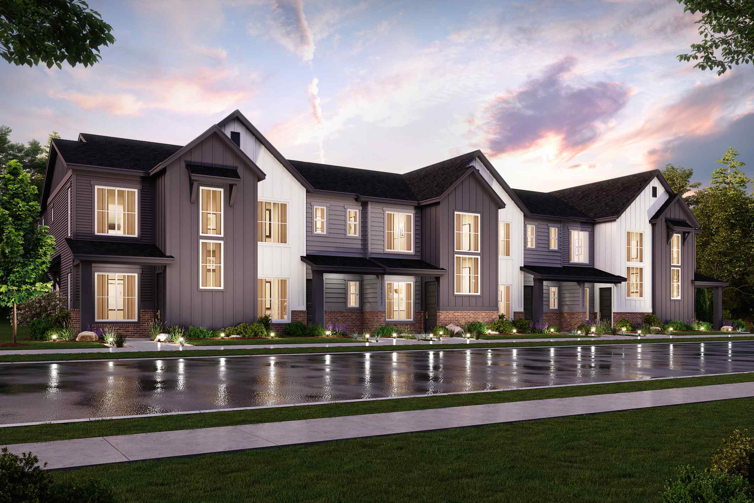 Sonoma | Residence 205 - The Townes at Skyline Ridge: Castle Pines, Colorado - Century Communities