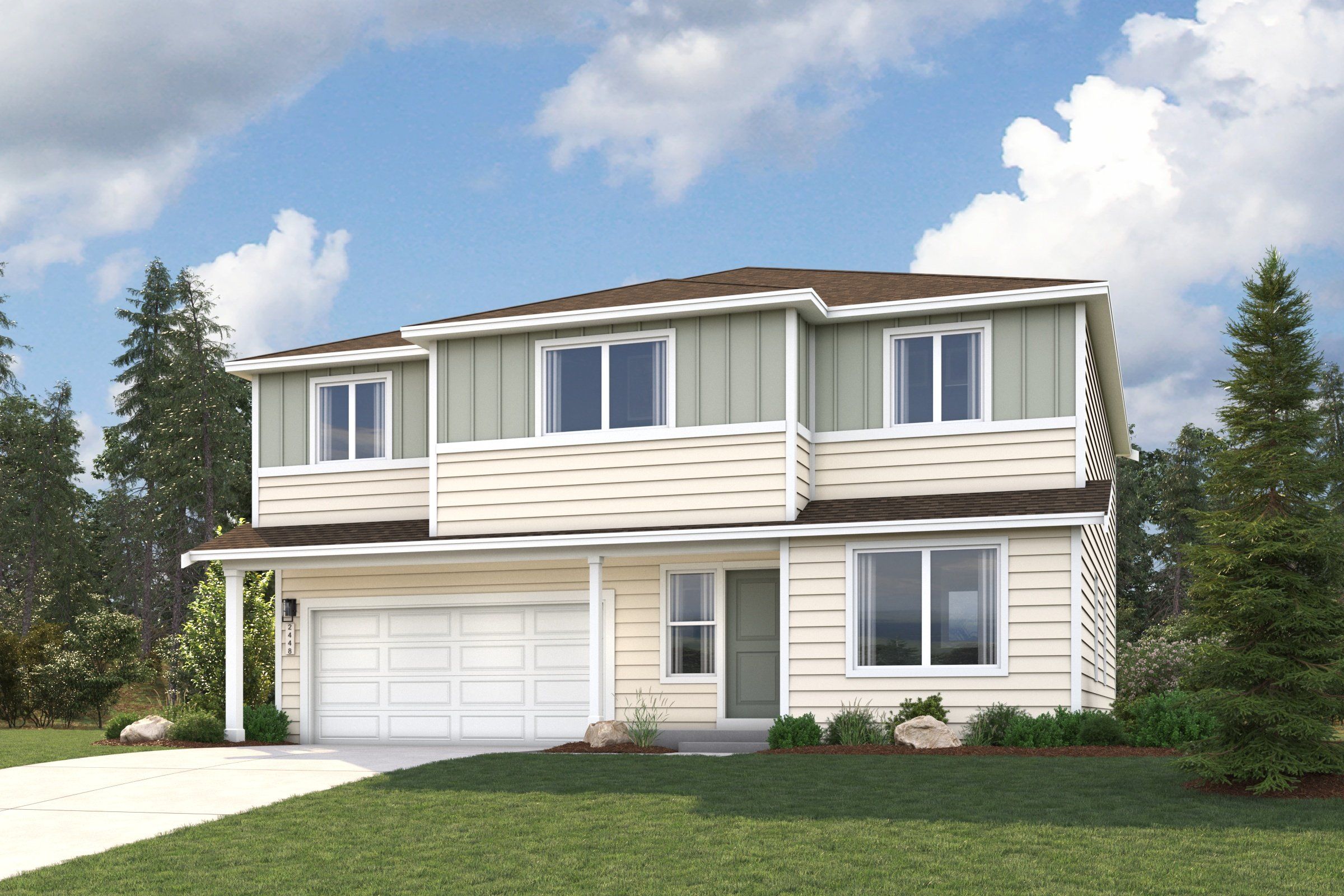 Willow Glenn por Century Communities en Olympia Washington