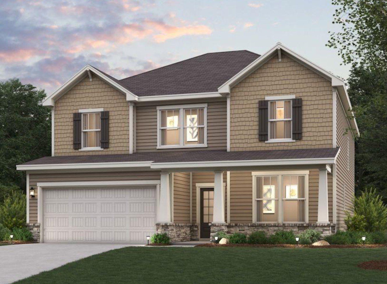 Reserve at Gum Springs por Century Communities en Athens Georgia