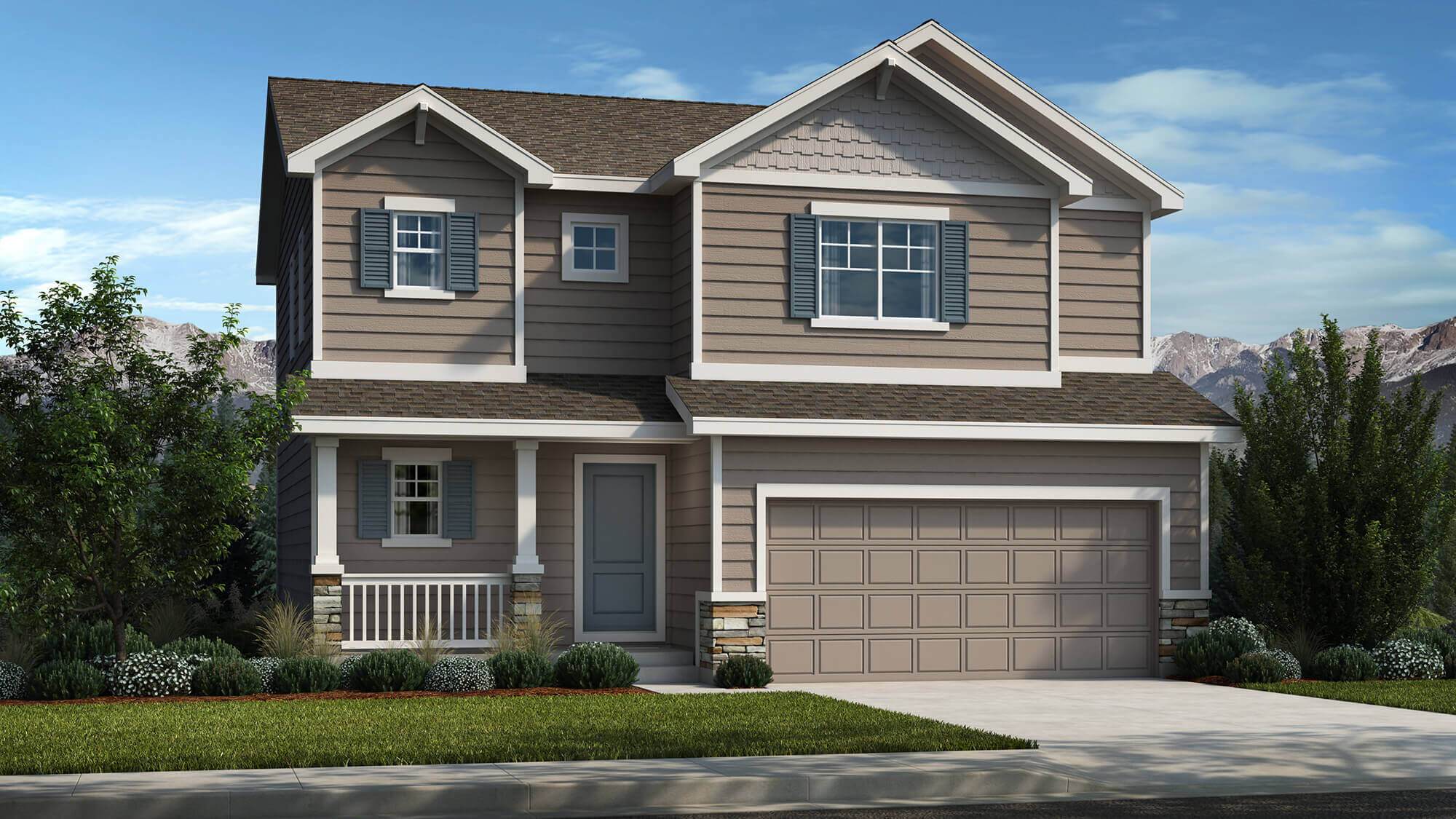 casa en Sky Ranch por Challenger Homes