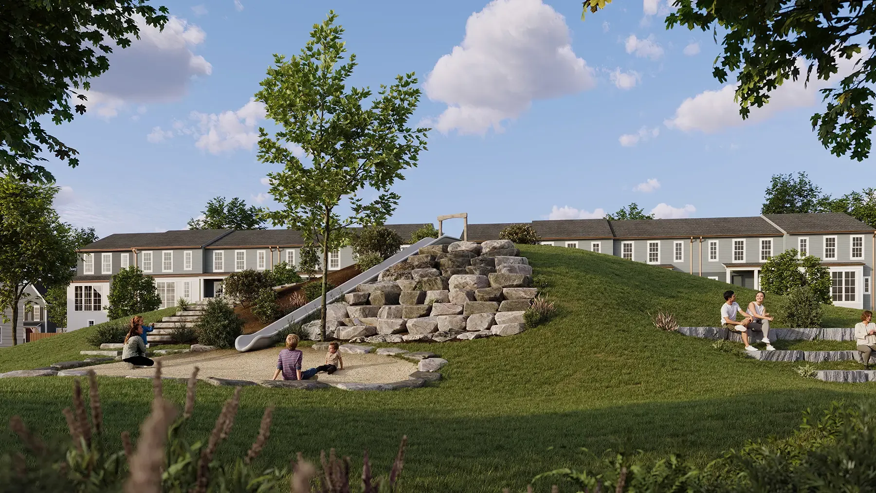 casa en Brookvue por Charter Homes & Neighborhoods