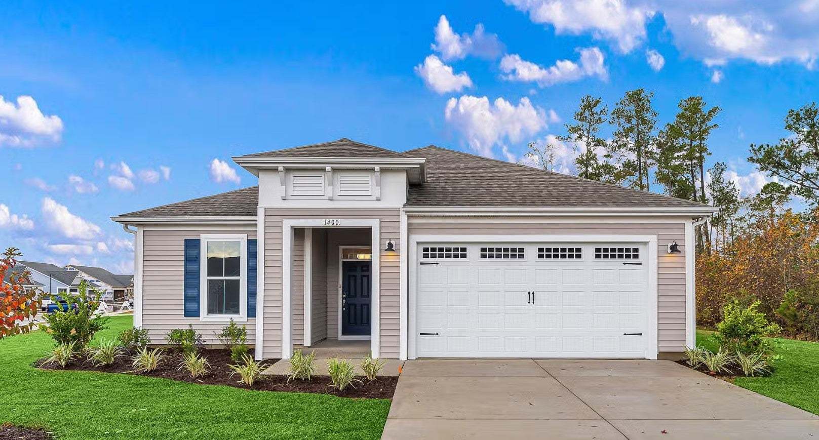 The Redbud - Traditions at Carolina Forest: Myrtle Beach, South Carolina - Chesapeake Homes