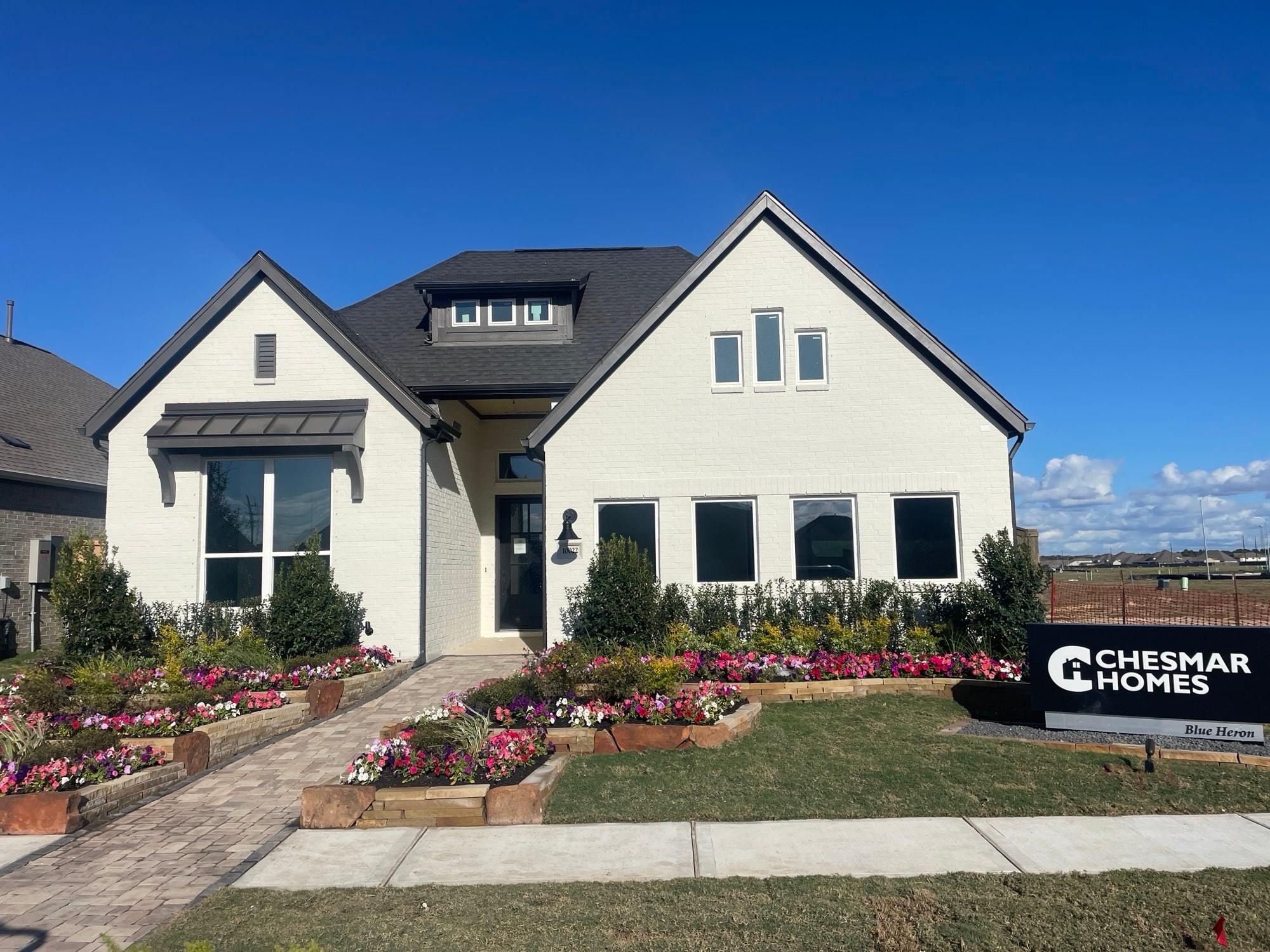 Blue Heron por Chesmar Homes en Houston Texas
