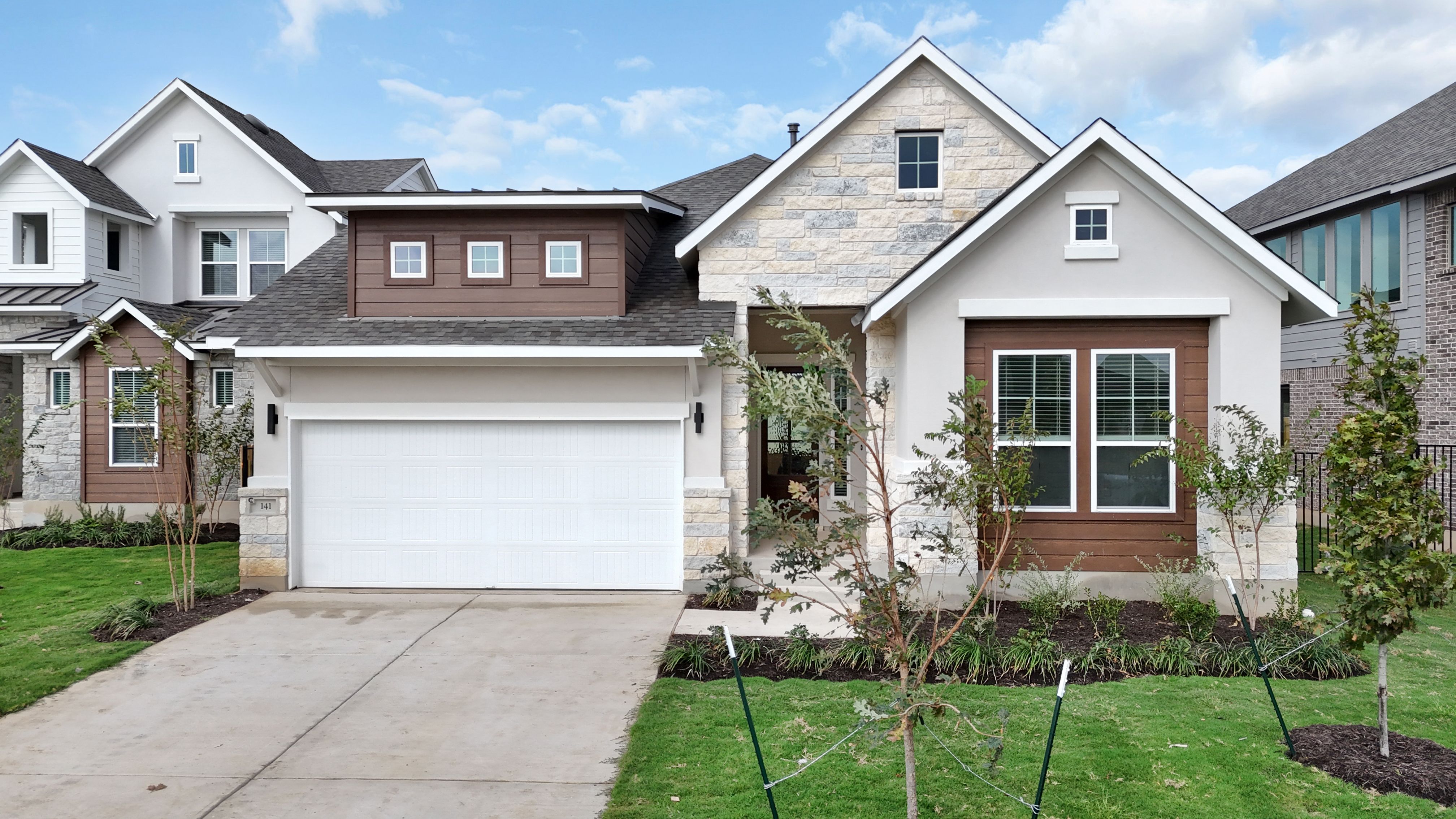 Barron - Santa Rita Ranch: Georgetown, Texas - Chesmar Homes