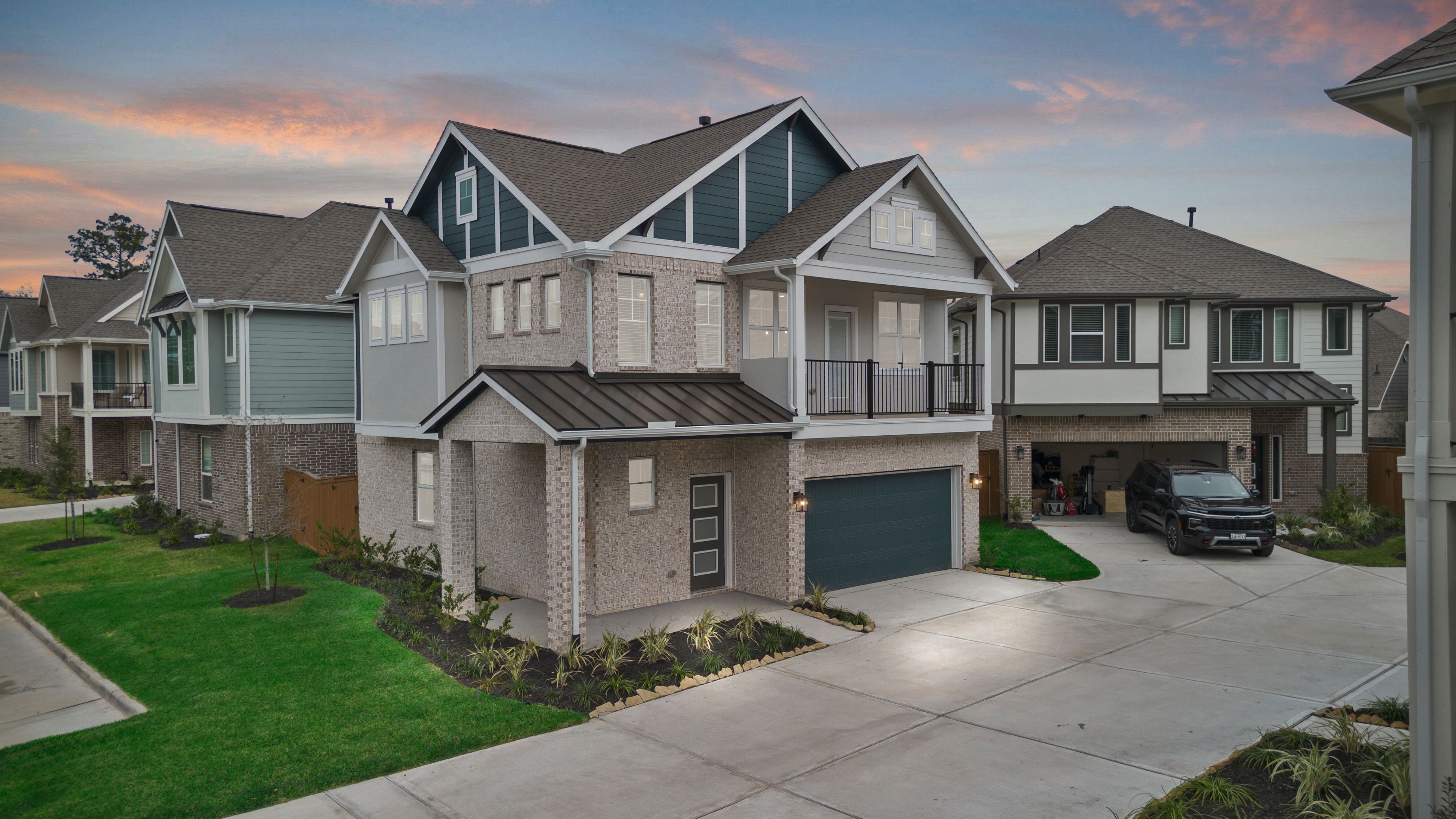 Storybrooke - Courtyard Collection - Balmoral: Humble, Texas - Chesmar Homes