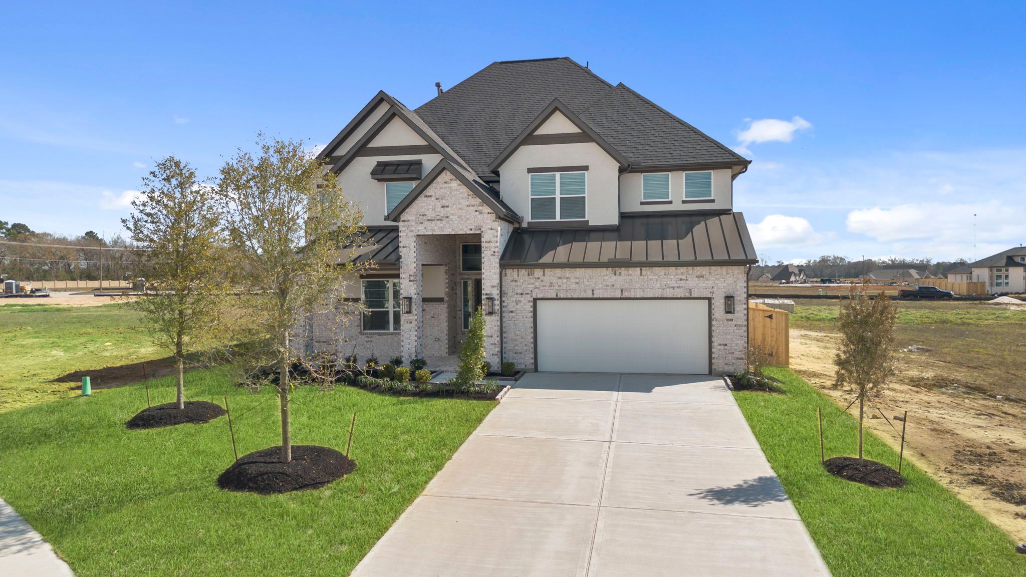 Briarley por Chesmar Homes en Houston Texas