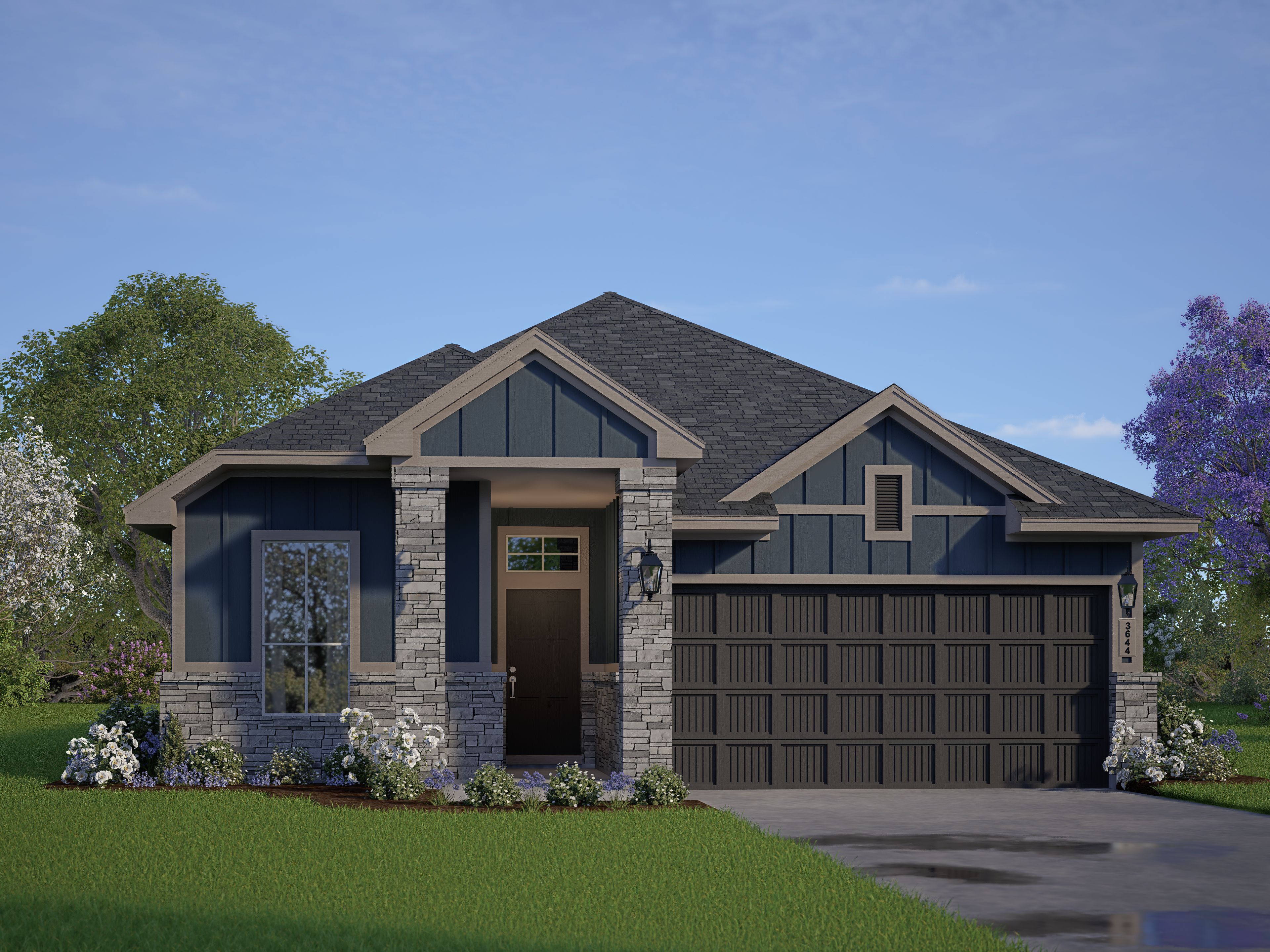 Aubrey - 45' Lot - Wildrye: Waller, Texas - Chesmar Homes