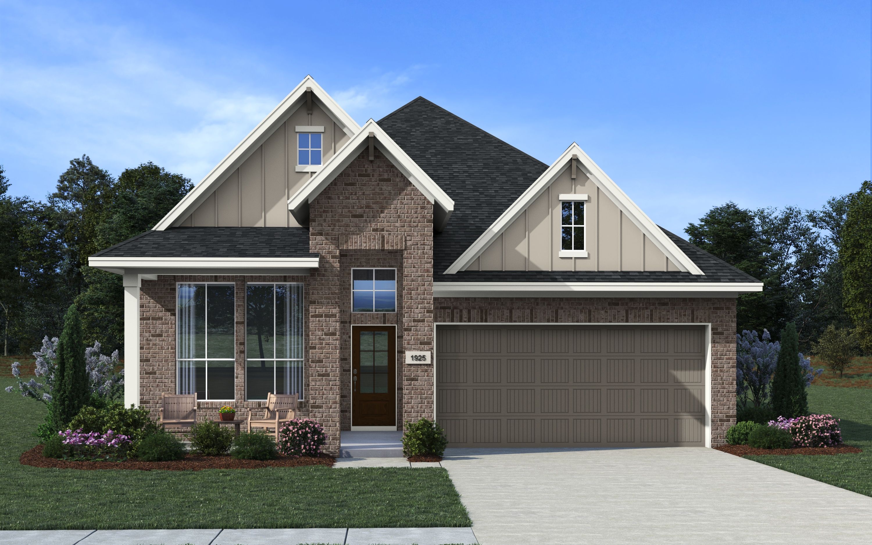 Austin - 45' Lot - Bridgeland: Cypress, Texas - Chesmar Homes
