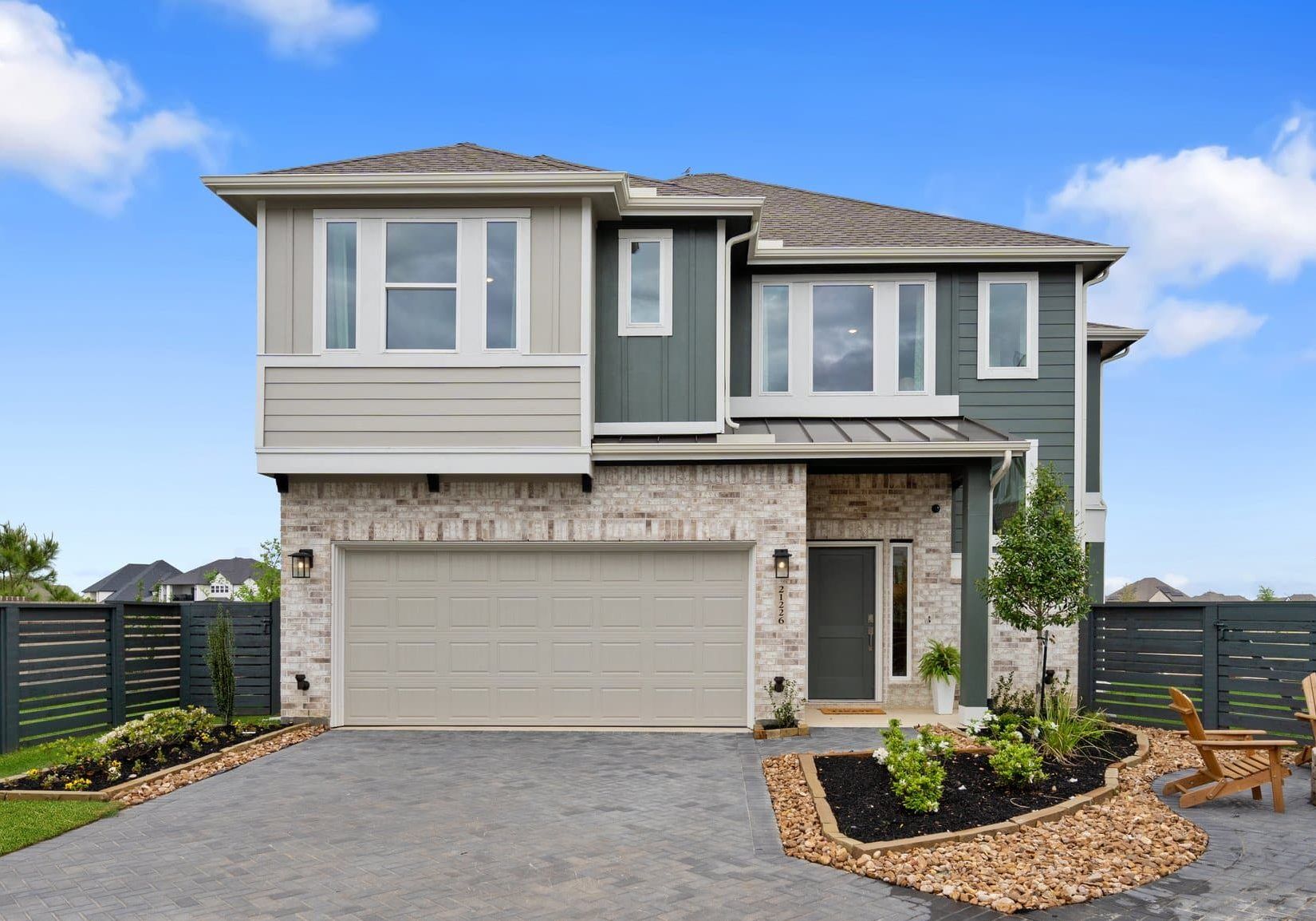 Capeside - Courtyard Collection - Bridgeland: Cypress, Texas - Chesmar Homes