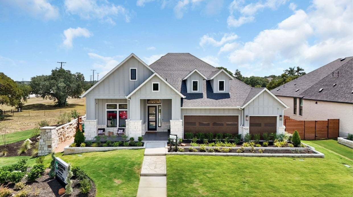 Broken Oak por Chesmar Homes en Austin Texas