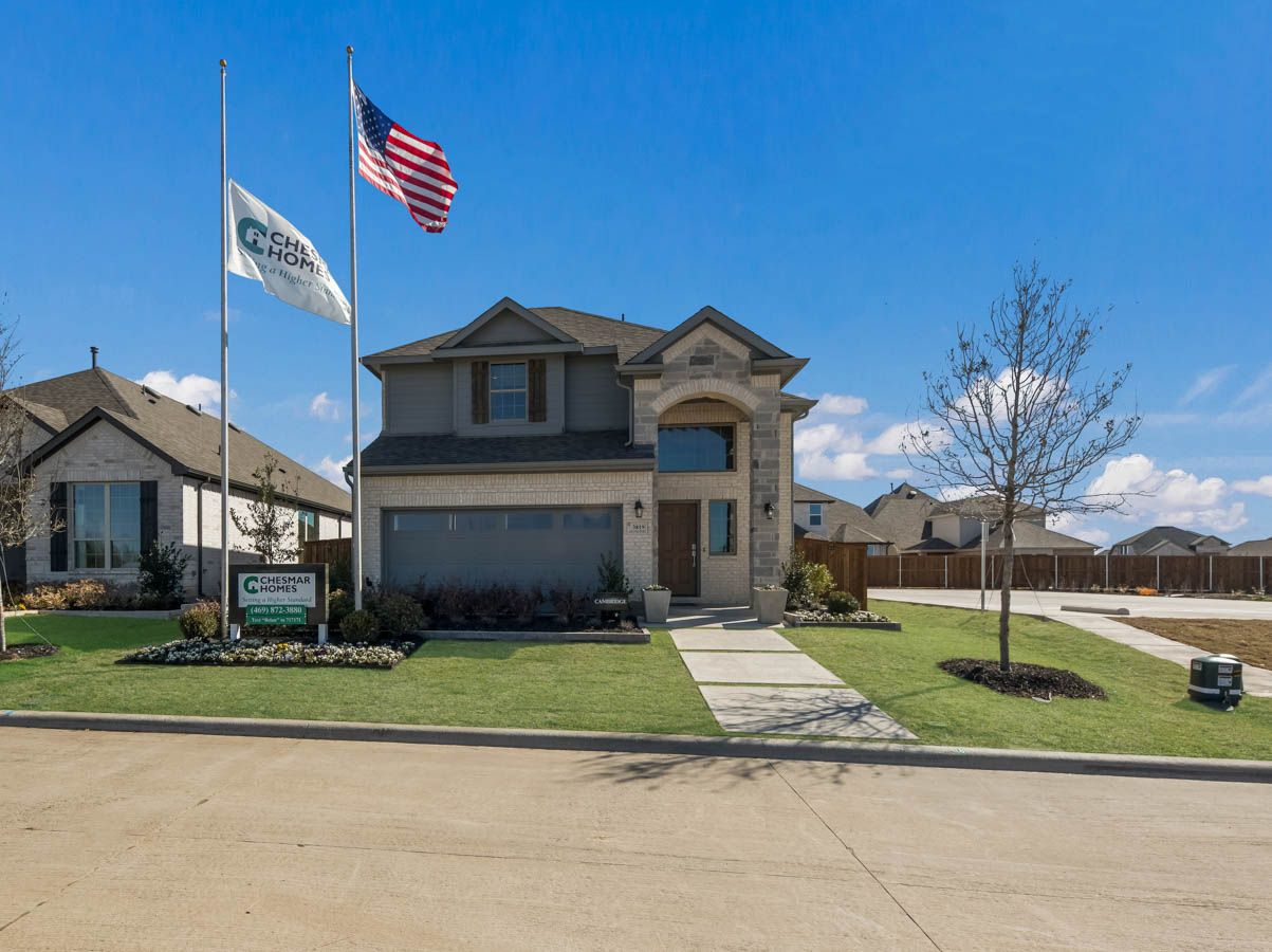 Cambridge - Bel Air Village: Sherman, Texas - Chesmar Homes